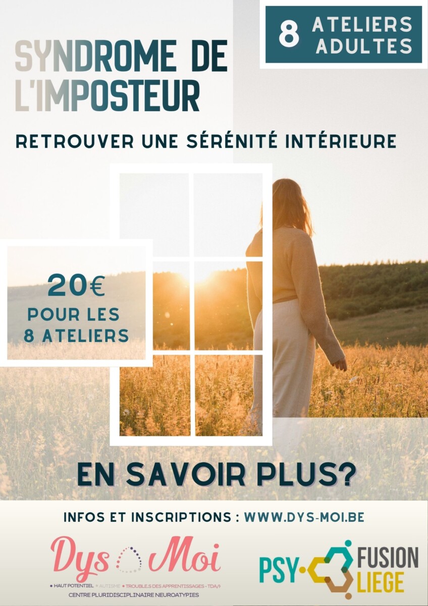 Formation Neuroatypies, Haut Potentiel, Troubles des Apprentissages, Spectre de l'autisme, TDA/H, Dys-Moi asbl